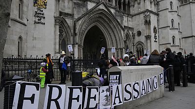 Devant la Cour royale de justice, à Londres, le 24 janvier dernier