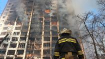 Kyiv residents rescued from burning building after deadly Russian strike