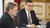 Polish PM Mateusz Morawiecki is one of the leaders travelling to Kyiv to meet President Zelenskyy. Polish PM Mateusz Morawiecki is one of the leaders travelling to Kyiv to meet President Zelenskyy.
