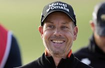 Henrik Stenson, pictured at the Abu Dhabi Championship golf tournament in January.