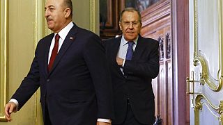 Die Außenminister der Türkei und Russlands trafen sich in Moskau