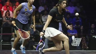 Gohar and El Sherbini dominate Black Ball Women's Open in Cairo