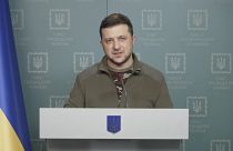 Presidente de Ucrania, Volodímir Zleneski.