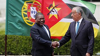 Portuguese president visits Mozambique