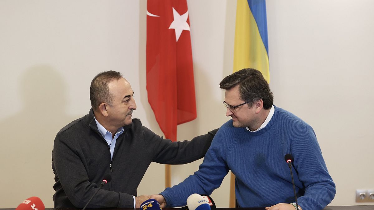 Dışişleri Bakanı Çavuşoğlu ve Ukrayna Dışişleri Bakanı Kuleba 