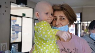 Una clínica polaca acoge a niños ucranianos con cáncer