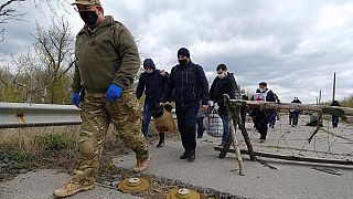 Gefangenenaustausch an der Demarkationslinie von Luhansk, 02.07.2021