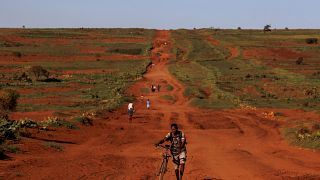 Four years of drought, along with deforestation caused by people burning or cutting down trees have transformed the area into a dust bowl.