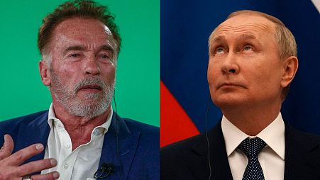 In a video released on Thursday, Arnold Schwarzenegger addressed Russian soldiers, civilians, and President Putin