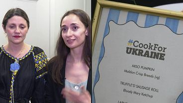 Ukrainian chef Olia Hercules and Russian chef Alissa Timoshkin have teamed up to create the  'Cook for Ukraine' initiative