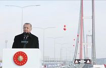 افتتاح پل چناق‌قلعه در ترکیه