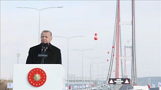 افتتاح پل چناق‌قلعه در ترکیه