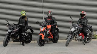 Queen Bikers members on their motorcycles in Tunis, Tunisia  