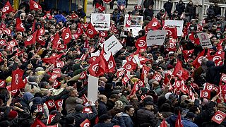 Thousands of Tunisians protest against President Saied