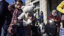 سرگردانی پناهجویان اوکراینی در ایستگاه مرزی پرزمیسل لهستان