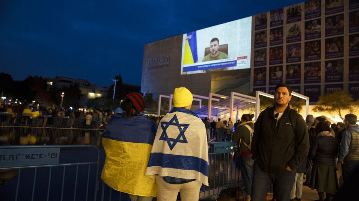 Izraelnek döntenie kell az ukrán elnök szerint