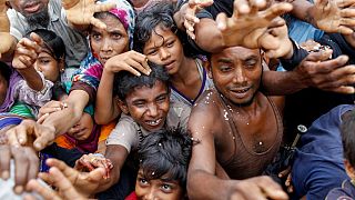 Selon l'ONGI Save the children, plus de la moitié des réfugiés rohingyas sont des enfants.