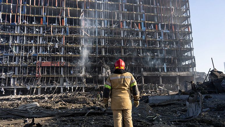 At Least Eight Dead In Kyiv Shopping Centre Shelling | Euronews