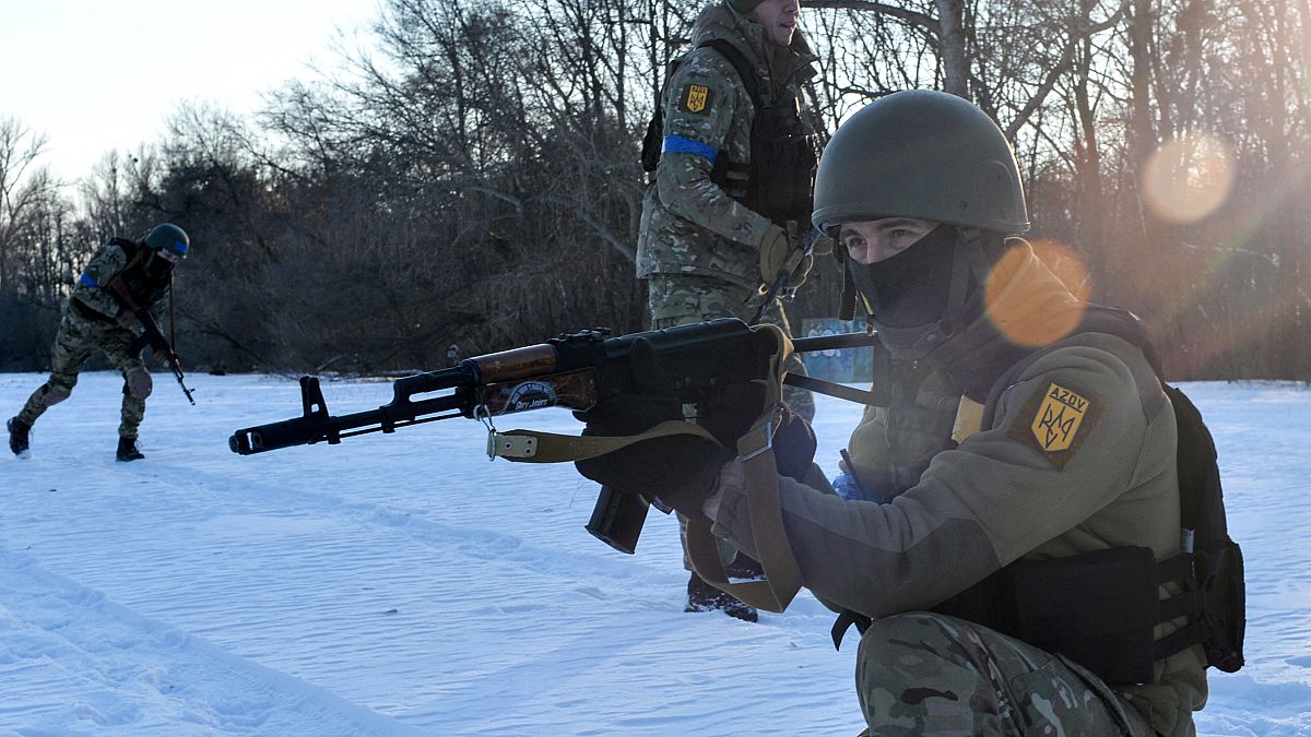 Подготовка украинских военных