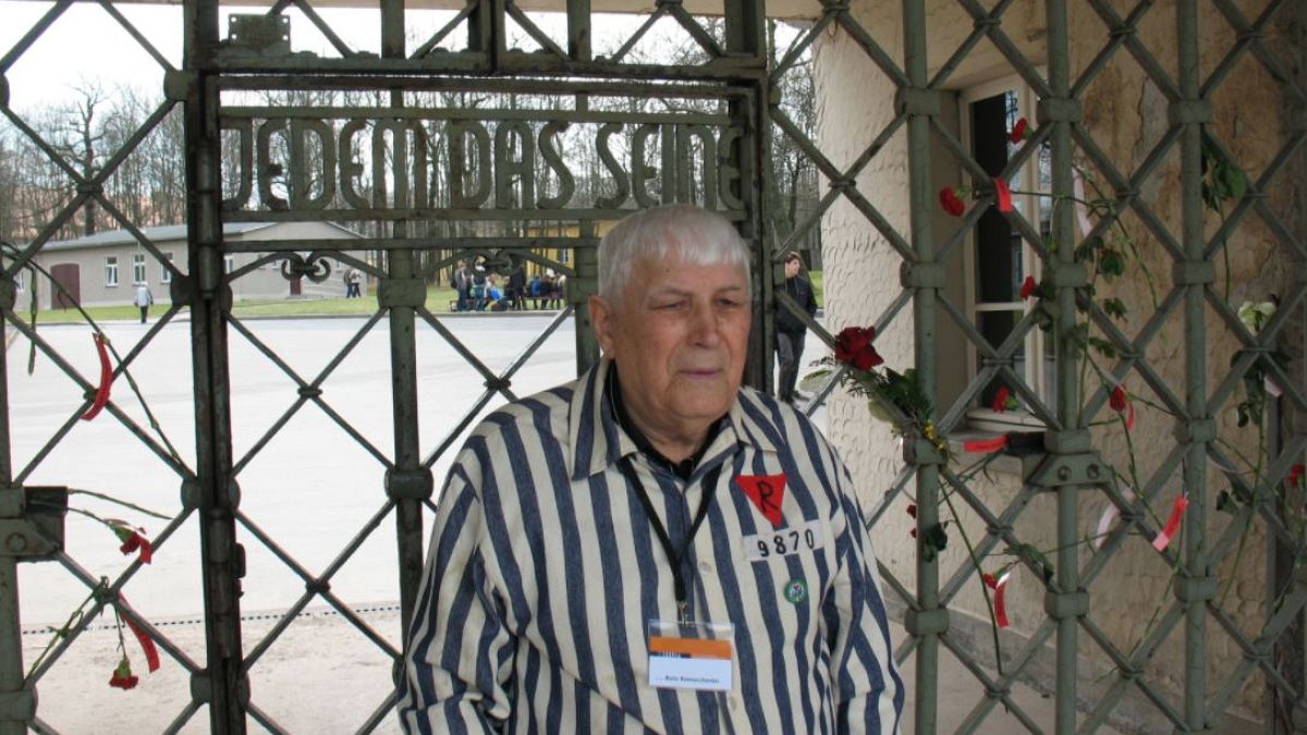 Boris Romantschenko, Überlebender der Konzentrationslager Buchenwald, Peenemünde, Dora und BergenBelsen