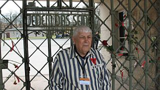 Boris Romantschenko, Überlebender der Konzentrationslager Buchenwald, Peenemünde, Dora und BergenBelsen