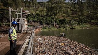 Plastic pollution clogs hydropower dam in DR Congo