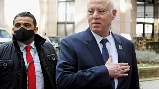  الرئيس التونسي قيس سعيد