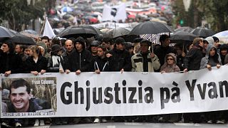 2009-es korzikai tüntetés Colonna börtönbüntetésre ítélése ellen
