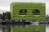 مبنى قناة يورونيوز في مدينة ليون الفرنسية