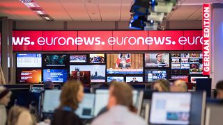Международная редакция телеканала Euronews в Лионе
