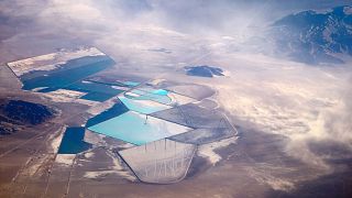 Lithium mine in Silver Peak, Nevada