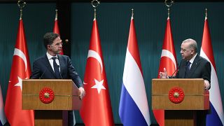 Cumhurbaşkanı Erdoğan ve Hollanda Başbakanı Rutt ile basın toplantısı düzenledi