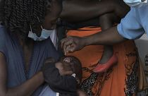 حملة تطعيم الأطفال ضد الشلل في مالاوي