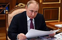 Wladimir Putin am 21. März 2021