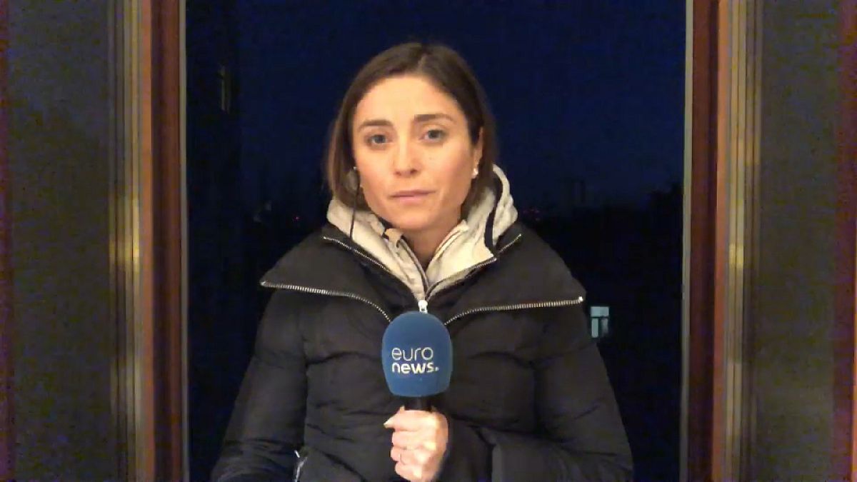 Jornalista da Euronews Anelise Borges relata como Kiev está a viver o recolher obrigatório