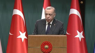 الرئيس التركي رجب طيب إردوغان.