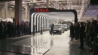 Inauguración de la primera planta Tesla de Europa. 