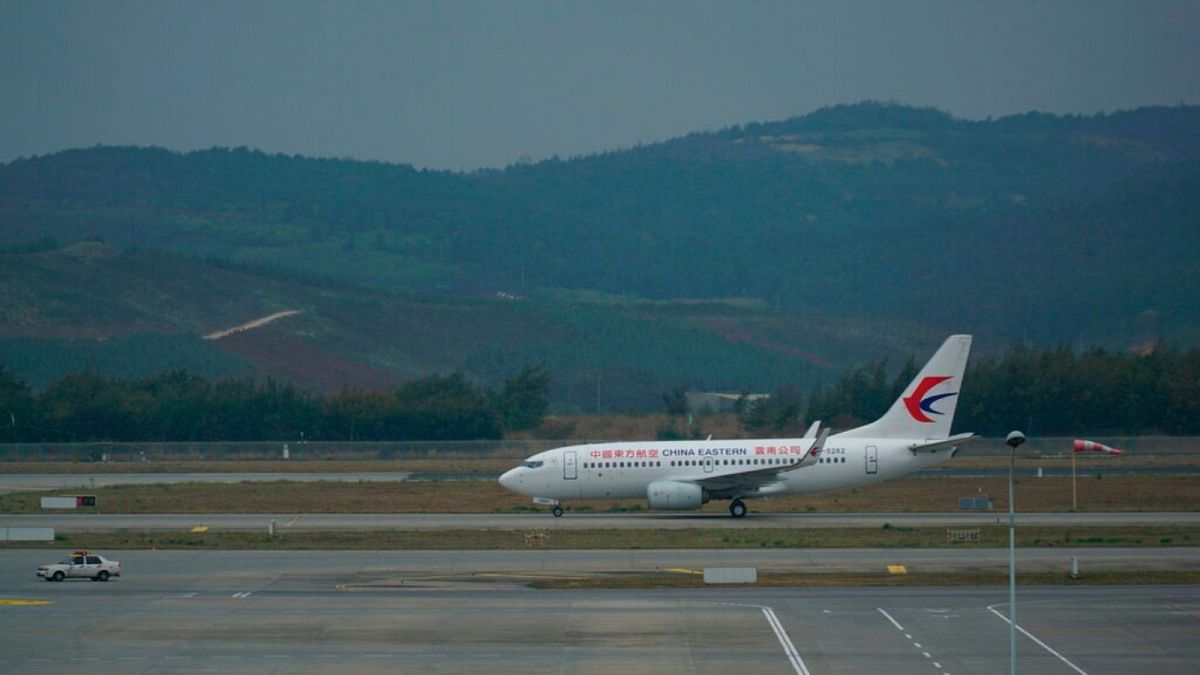یکی از هواپیماهای شرکت «هوایپمایی شرقی چین»