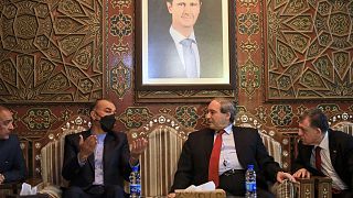 حسین امیرعبداللهیان وزیر امور خارجه ایران و فیصل مقداد همتای سوری وی در ۲۳ مارس ۲۰۲۲ در دمشق دیدار کردند.