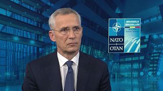 "Estamos a enviar uma mensagem à Rússia", diz secretário-geral da NATO, Jens Stoltenberg