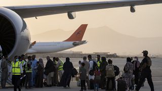 عملیات خروج شهروندان افغانستان/ فرودگاه کابل