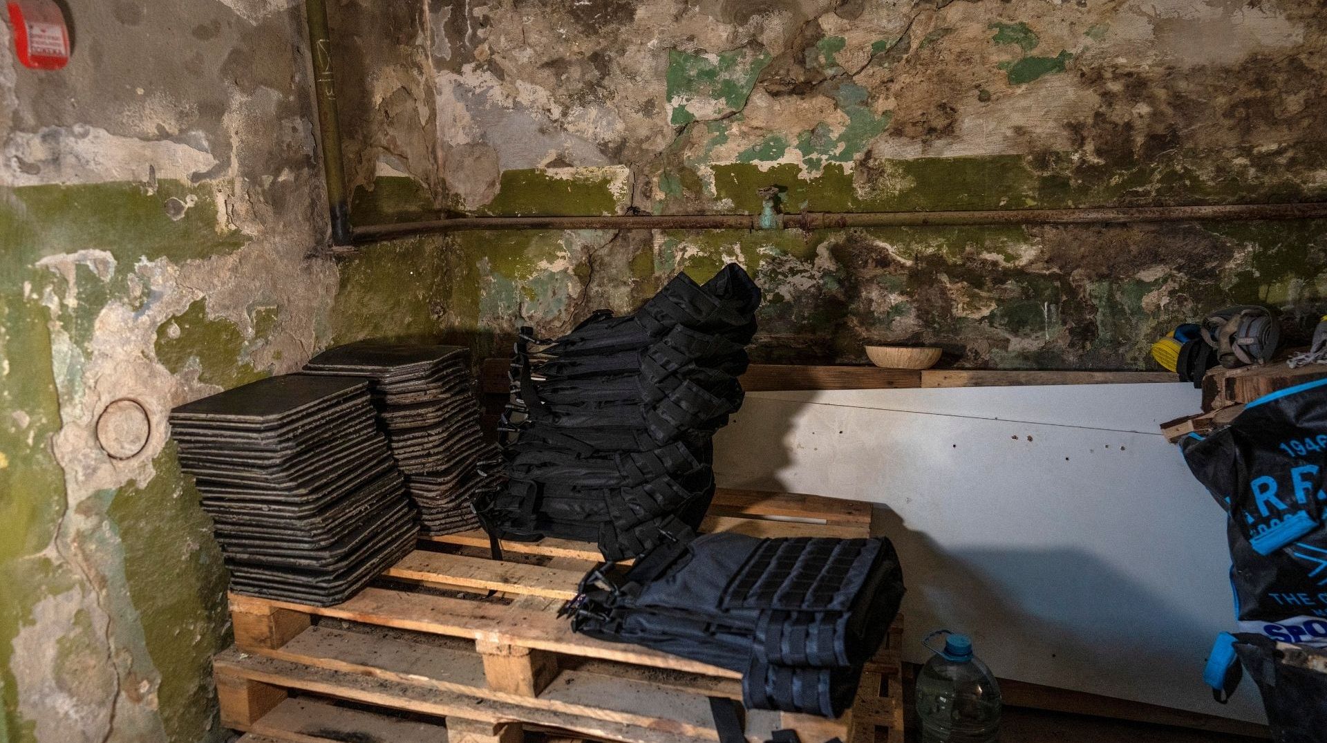 Meet the Kyiv artists producing bulletproof vests for the Ukrainian