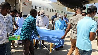 Saldırıda hayatını kaybeden Somalili kadın vekil başkente götürüldü