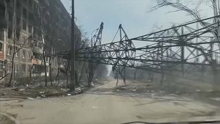 أضرار ودمار بعد قصف ماريوبول الأوكرانية