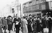Brits and Americans turned to public transport in far higher numbers during the Second World War.