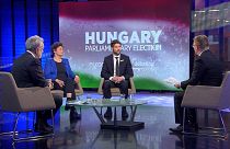 Euronews' Hungary Parliamentary Election debate special in the European Parliament.