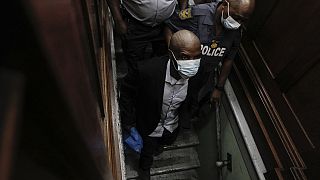 South African parliament fire suspect appears in court