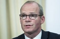 Ireland's Foreign Minister Simon Coveney, pictured during a press conference in July 2019.
