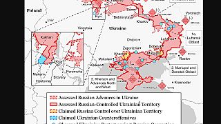 Πολεμικός χάρτης της Ουκρανίας