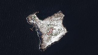 تصویری هوایی از جزیره مار